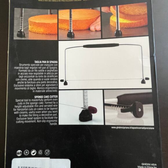Taglia Pan Di Spagna Sponge Cake Cutter of Master Iginio Massari - Picture 4 of 4